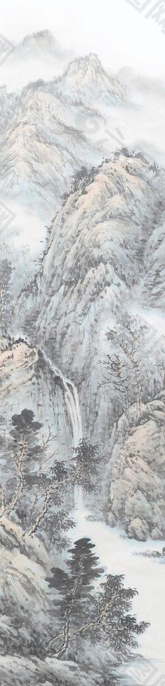 山水画 水墨画图片