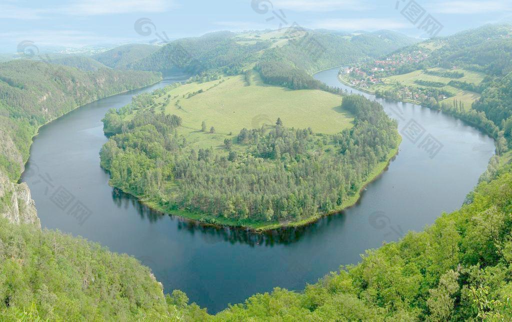 自然山水风景图片