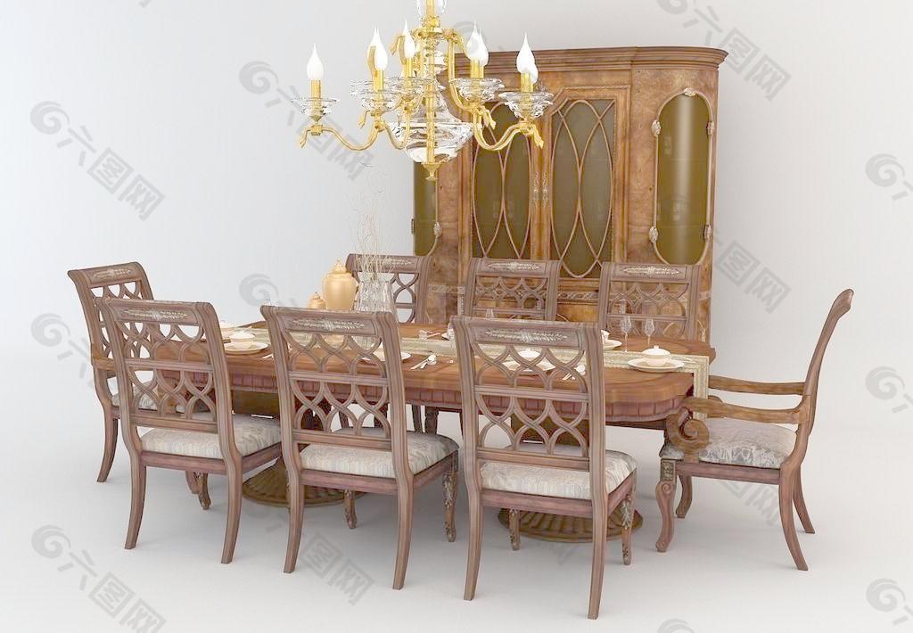 欧式餐桌 椅图片