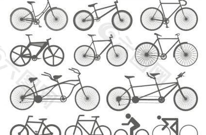 自行车向量