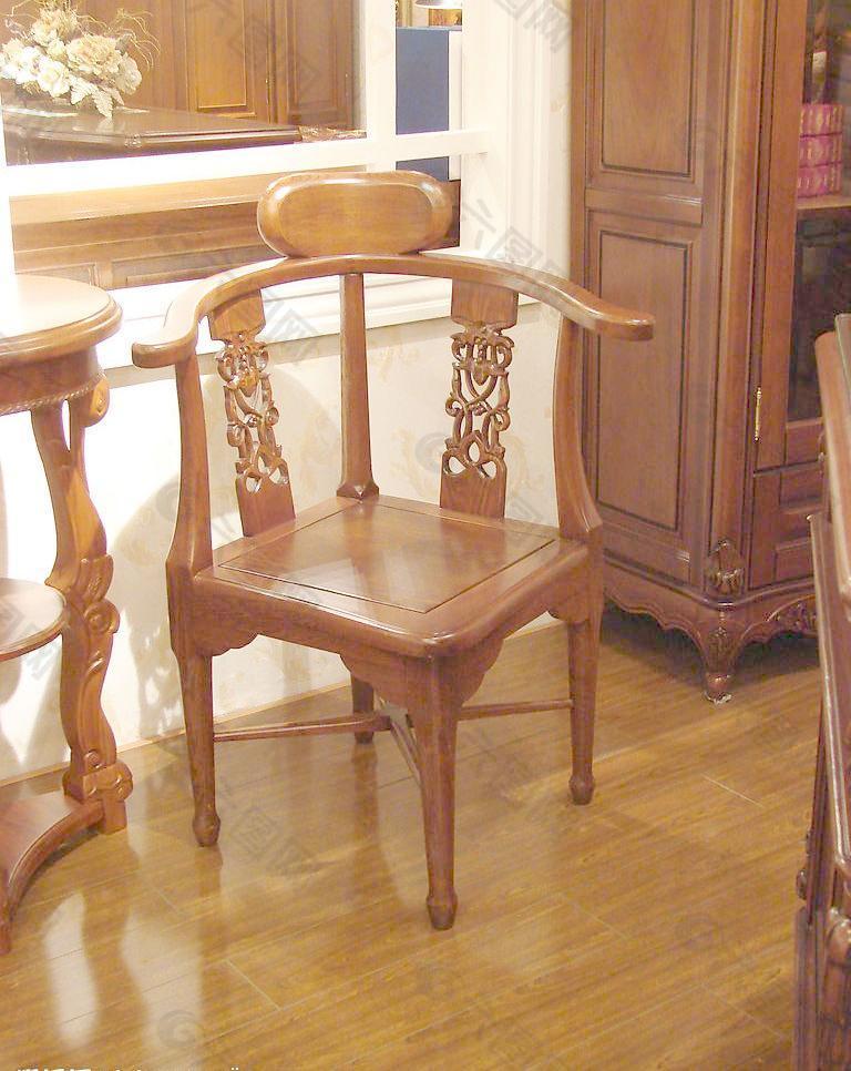 经典欧式家具木椅图片