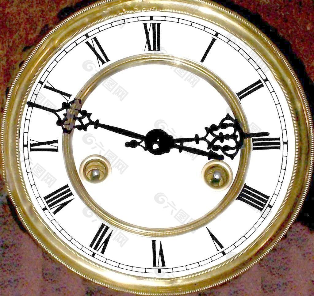 美式复古钟表欧式挂钟客厅静音