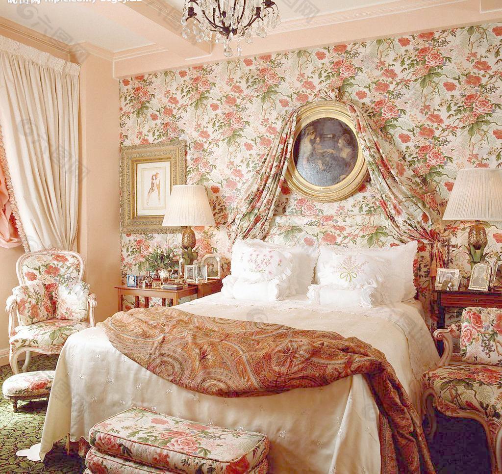 精美欧式卧房图片