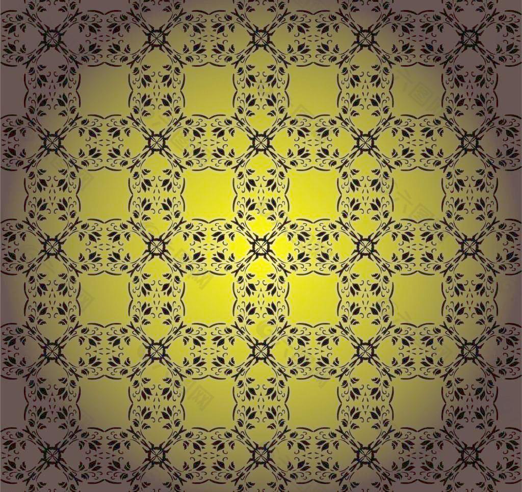 欧式花纹墙纸背景图片设计元素素材免费下载 图片编号 六图网