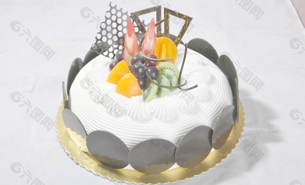 欧式生日蛋糕模型图片