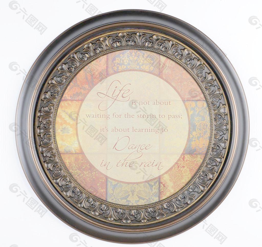 欧式家居工艺品壁挂图片