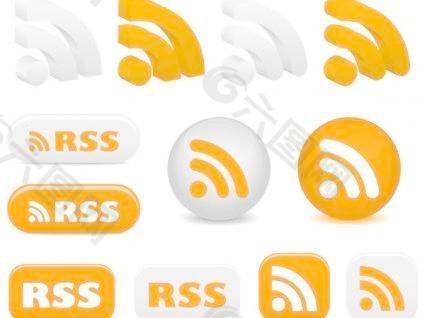 RSS Feed图标矢量