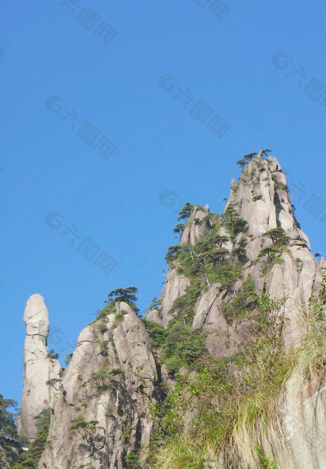 三清山风景 观音石图片