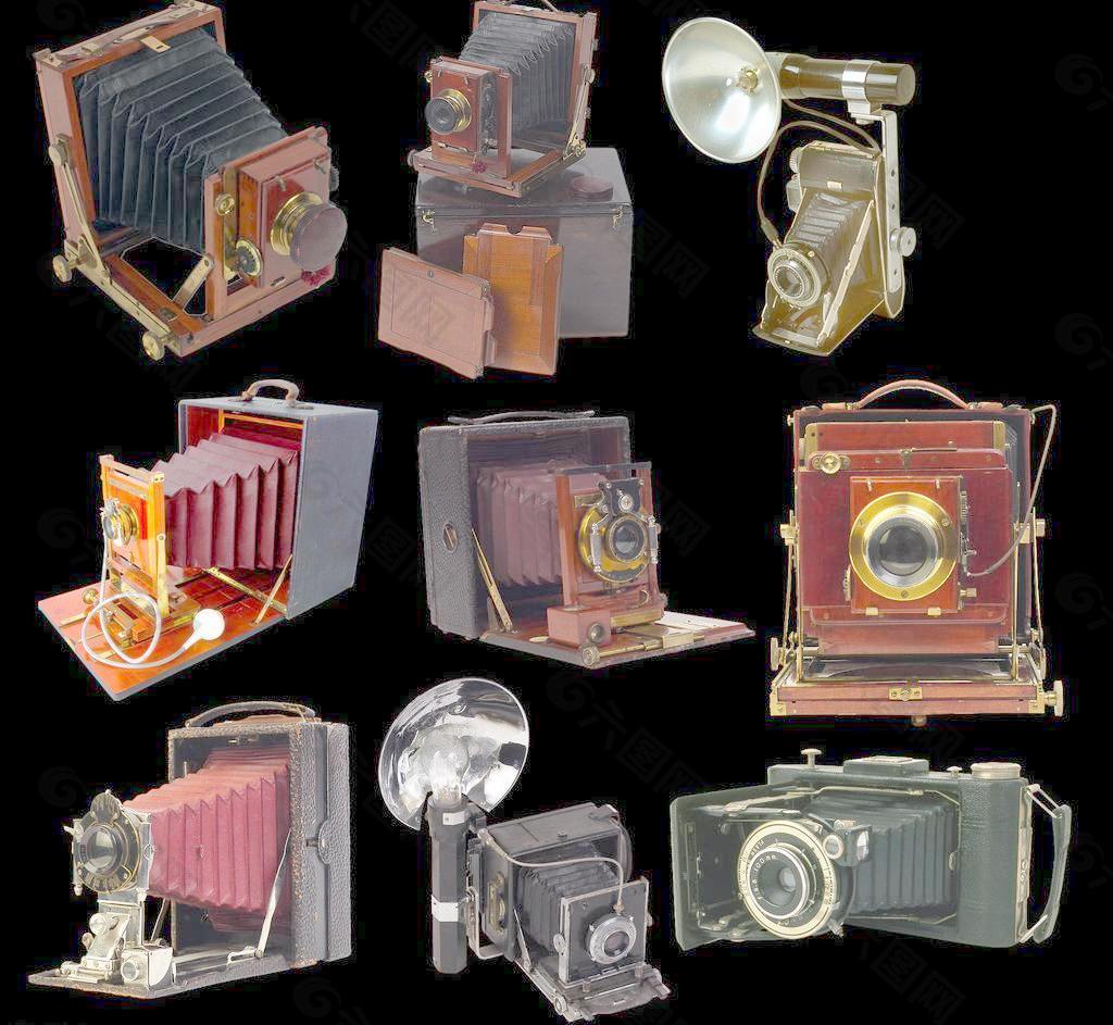 古典收藏级相机图片