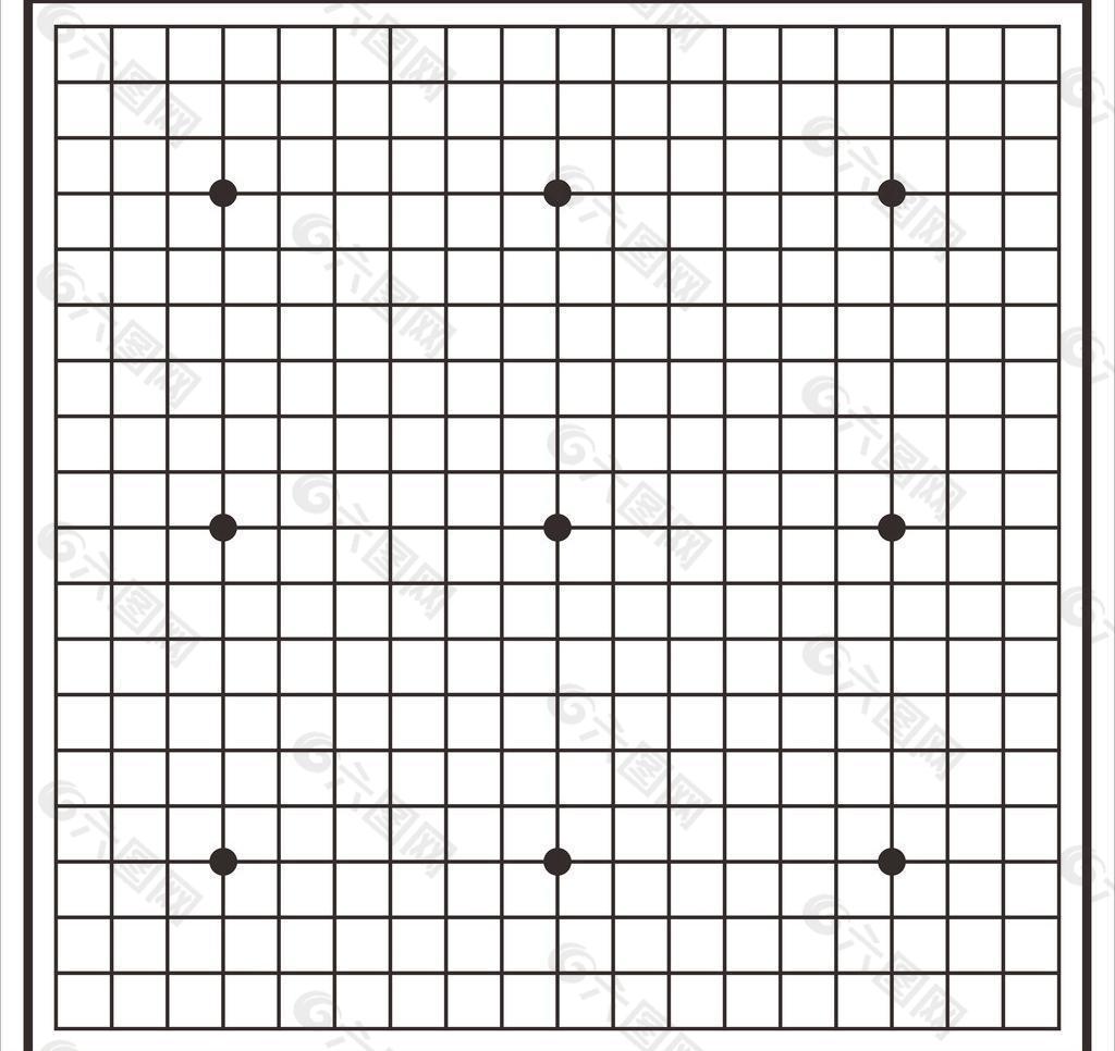 五子棋棋盘图片