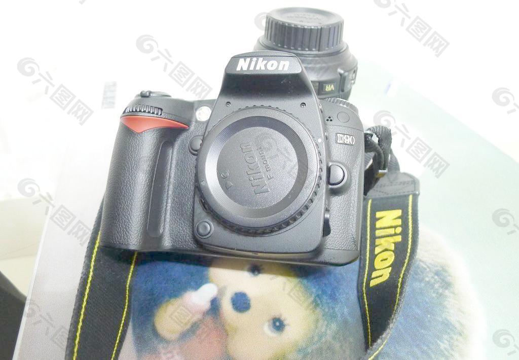 尼康d90单反相机图片