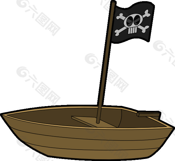 pirats船剪贴画