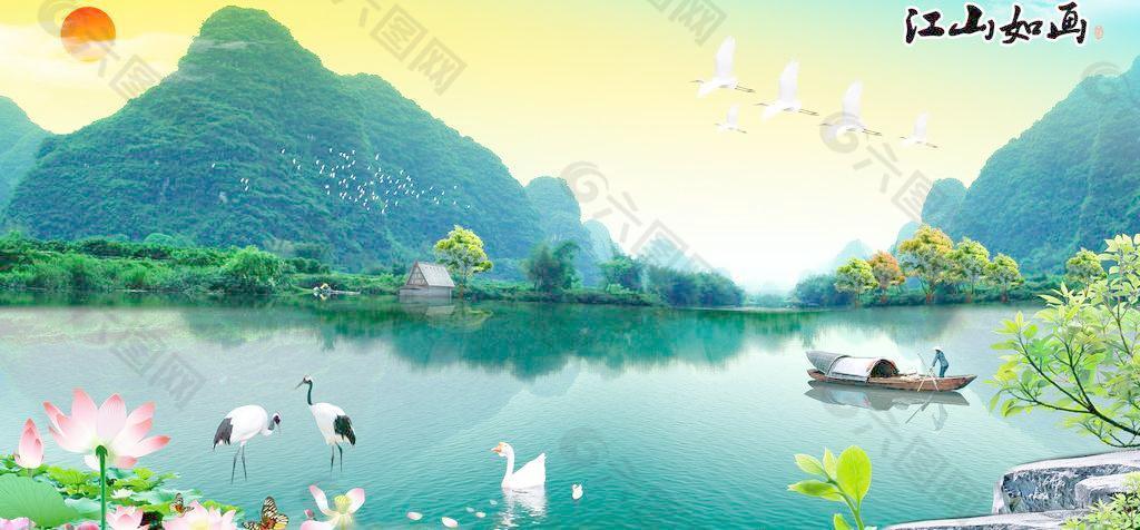 桂林山水 江山如画图图片