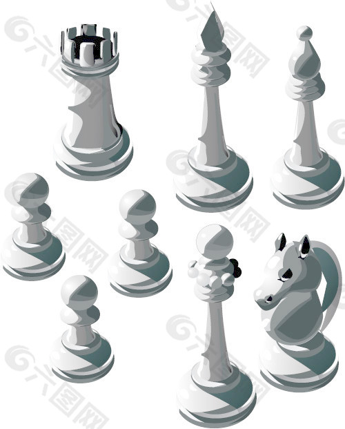 国际象棋向量