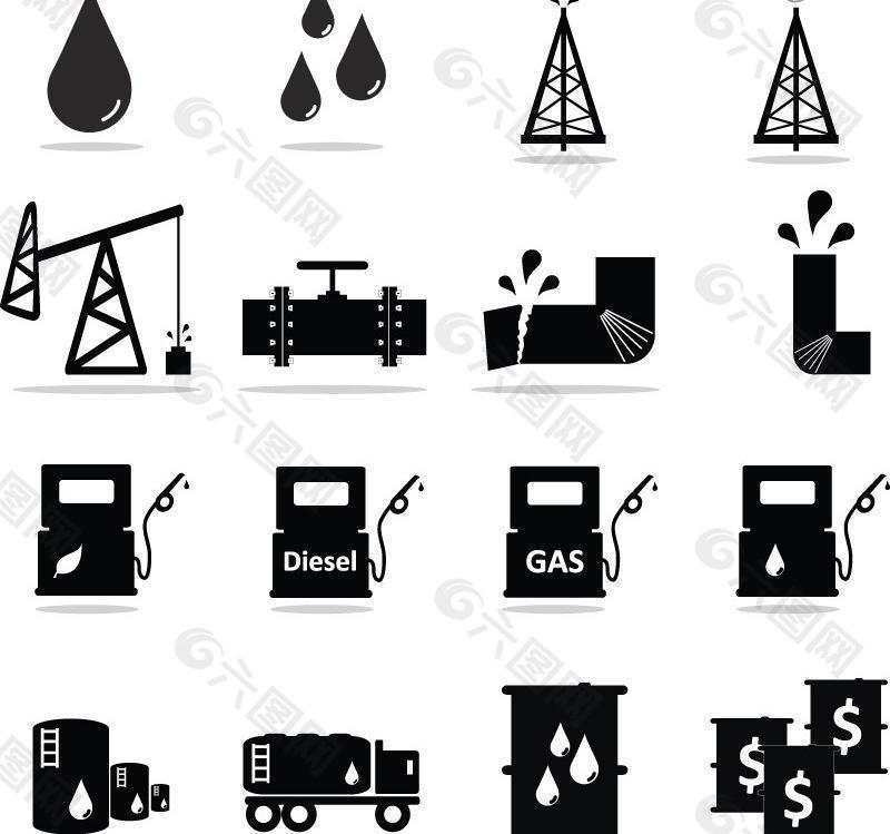 石油图标图片