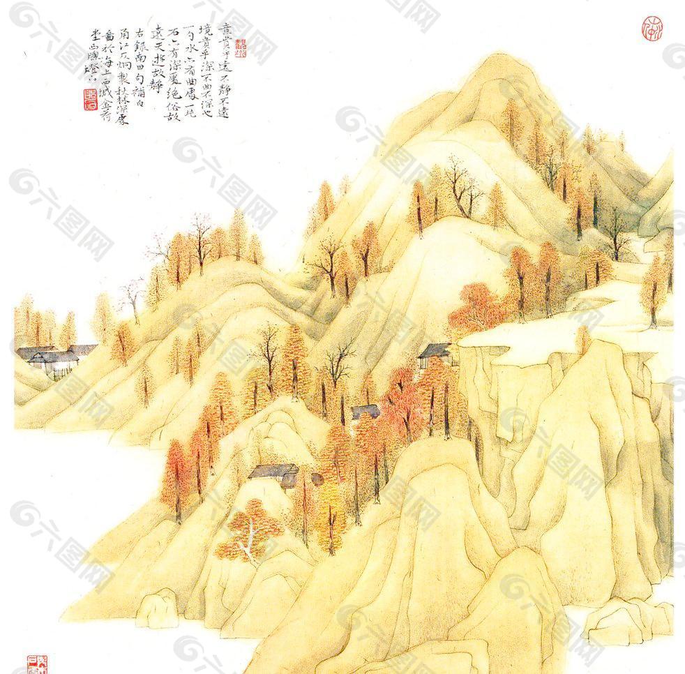 国画山水图片