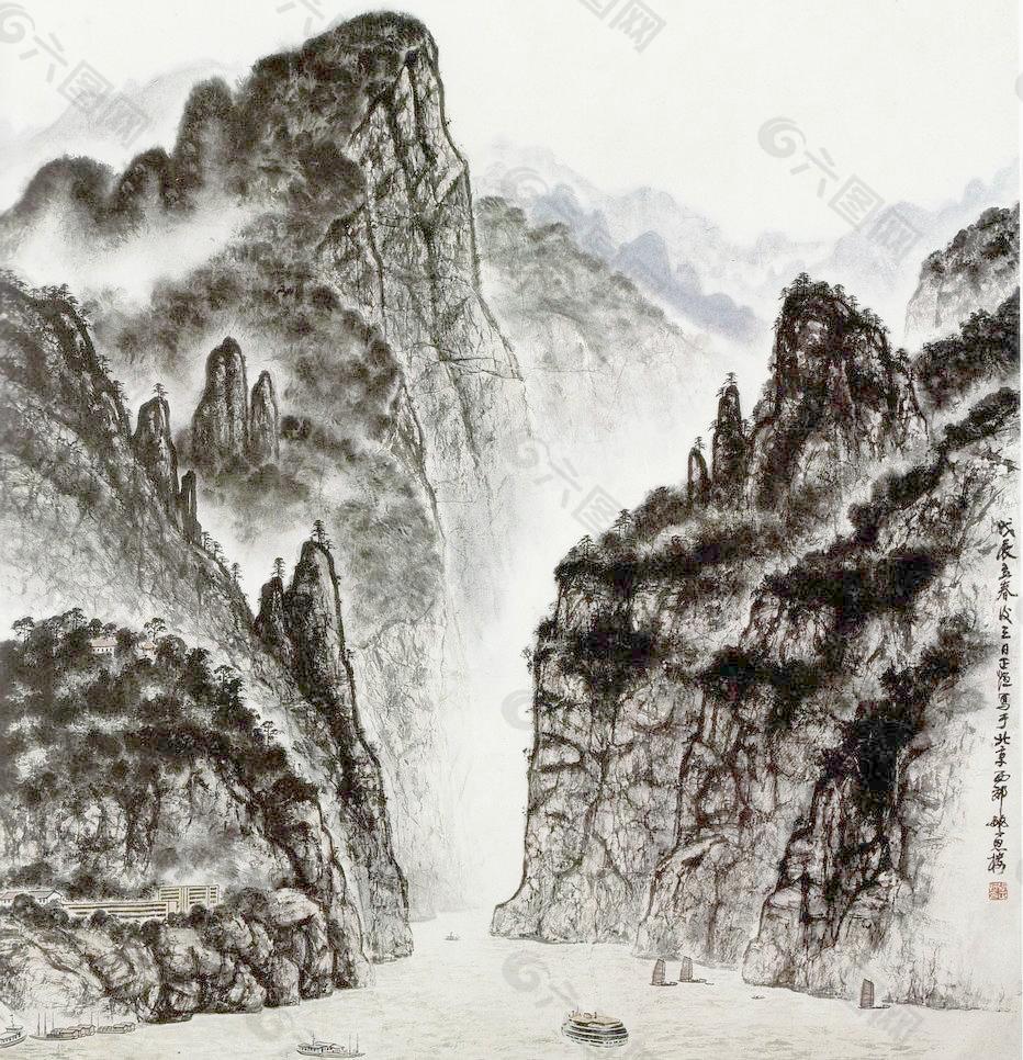 三峡胜景图片