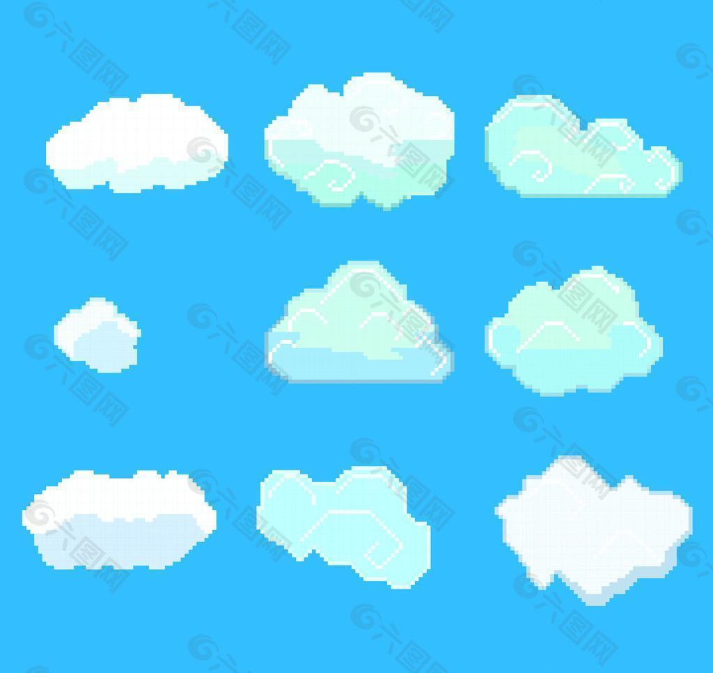 像素天气图标图片