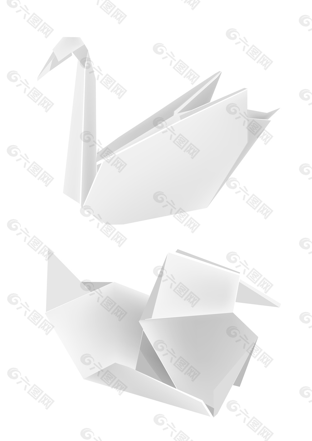 折纸02矢量