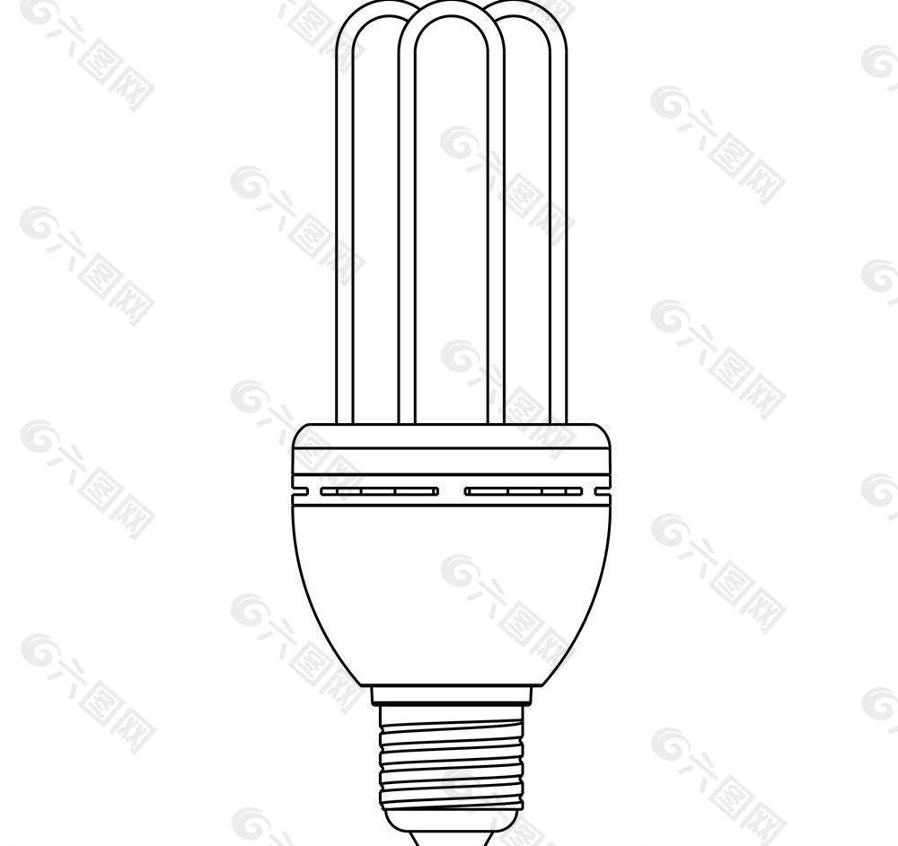 节能灯泡图片