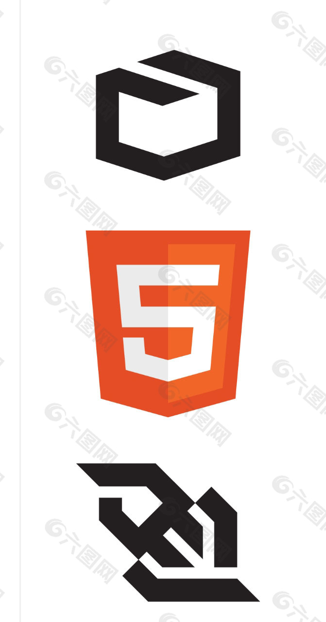 HTML5语言图标