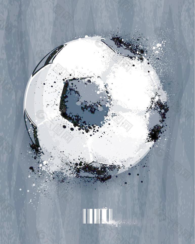 足球背景封面图片