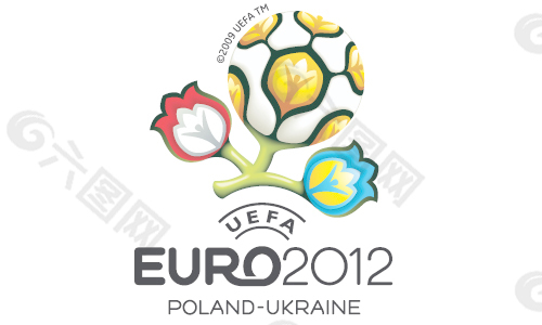 2012欧洲杯足球赛标志