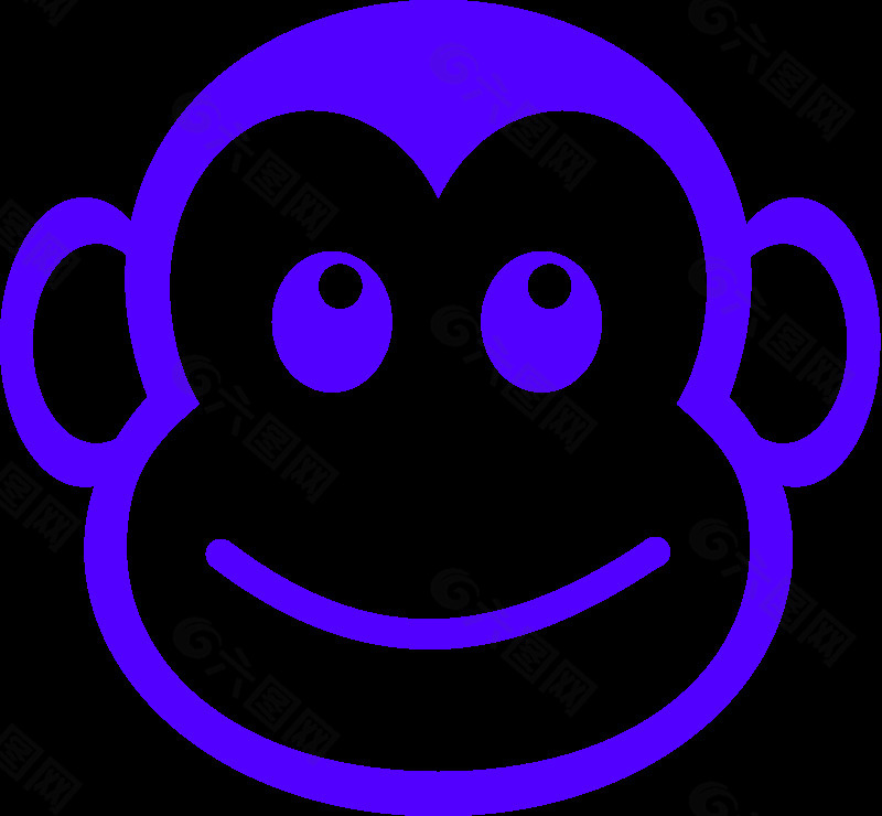 有趣的猴子脸简单路径