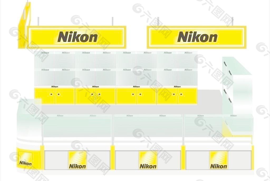 尼康专卖店装修效果图图片