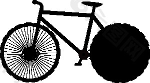 自行车自行车剪贴画