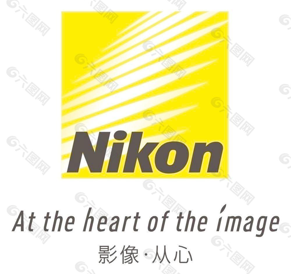 尼康 nikon 影像从心 logo矢量图片