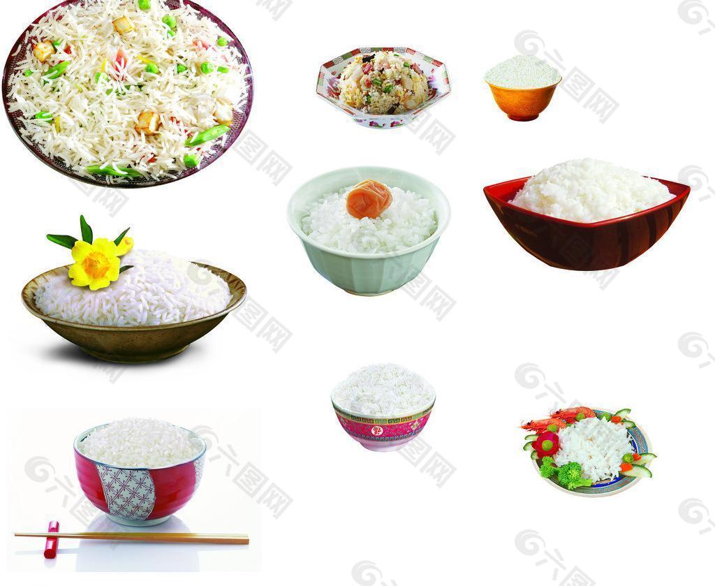 米饭 饭碗图片