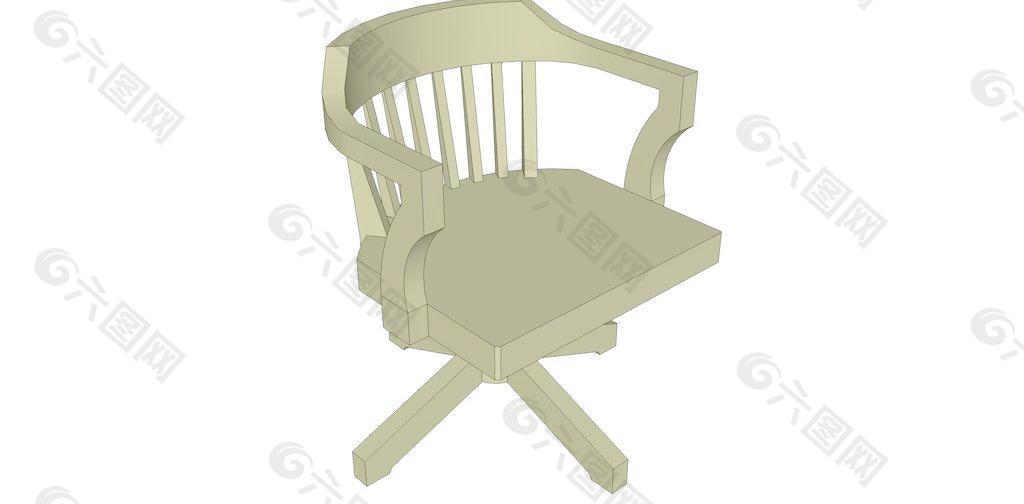 木制转椅图片
