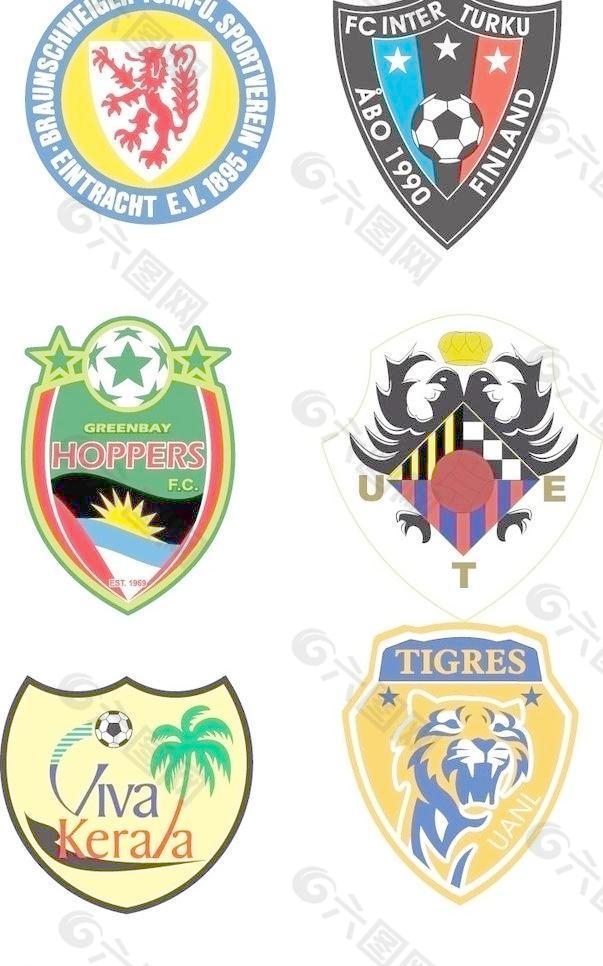 职业足球俱乐部队徽图片