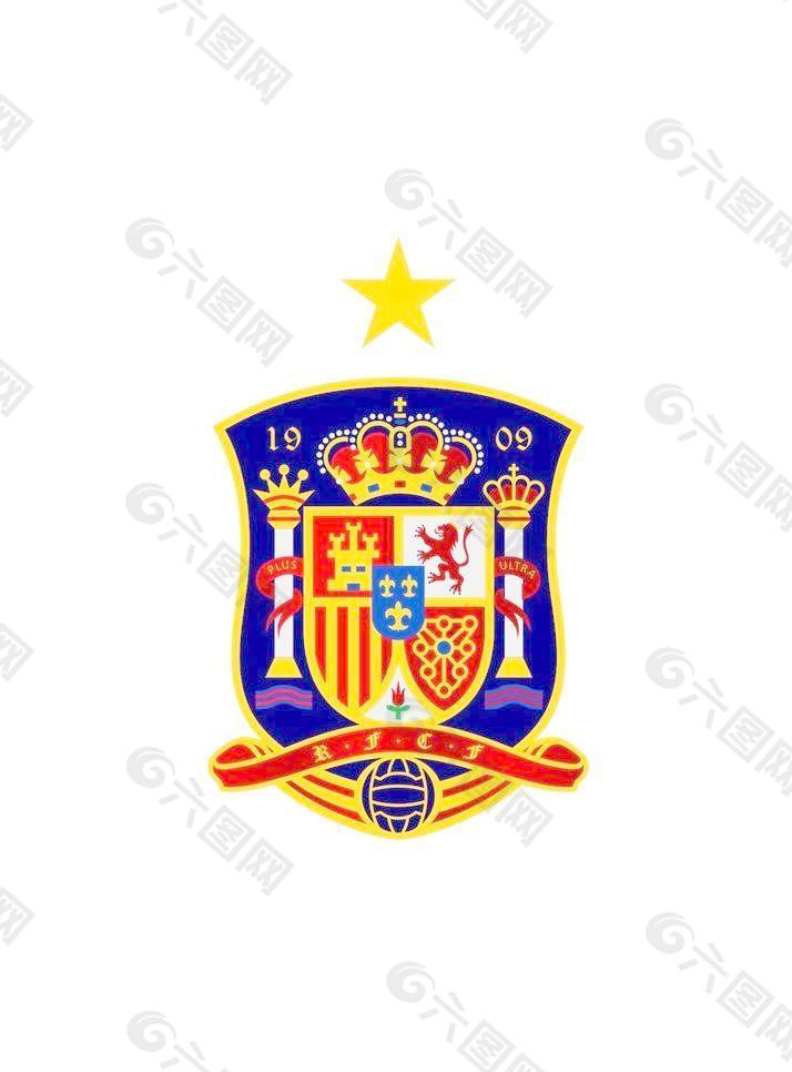 世界部分国家足球队队徽之西班牙图片