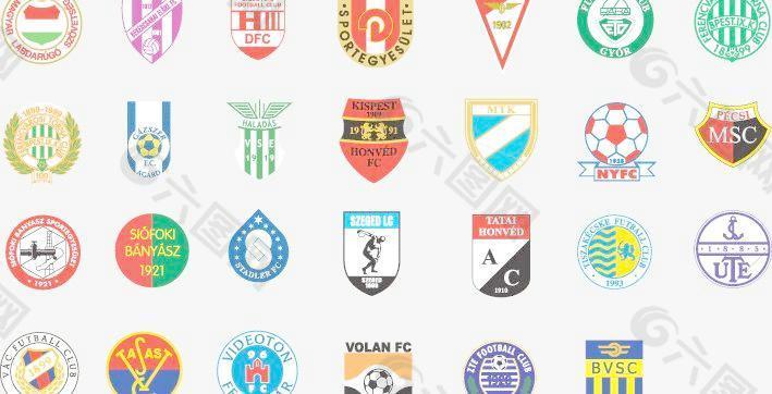 全球2487个足球俱乐部球队标志（匈牙利）图片