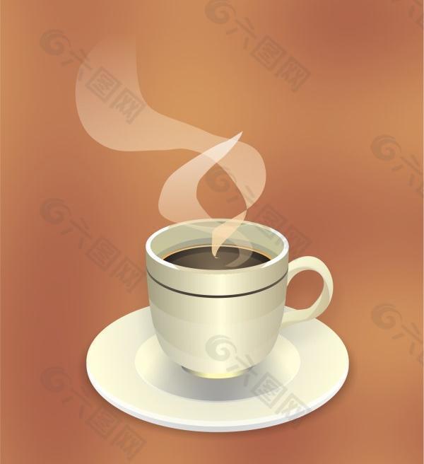 咖啡热饮矢量素材  CDR
