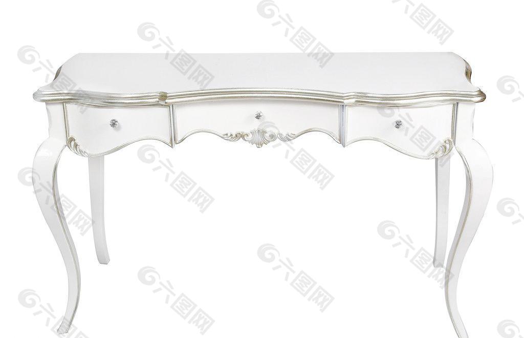 白色桌子图片