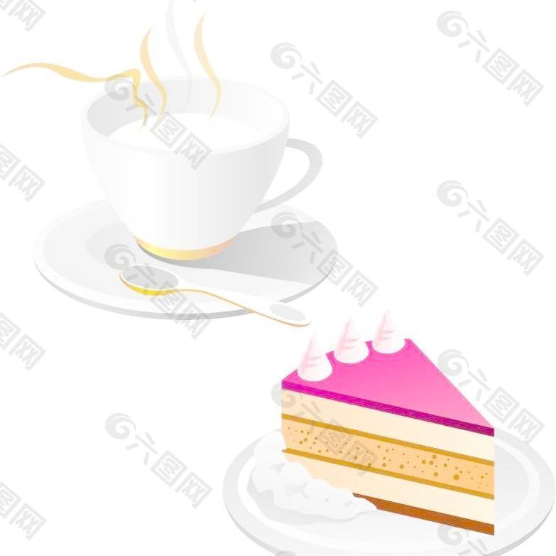 咖啡蛋糕图片