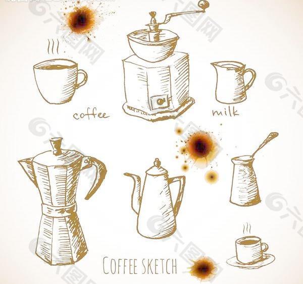 咖啡壶图片
