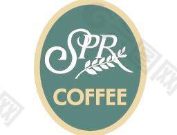 咖啡 spr coffee 标志图片