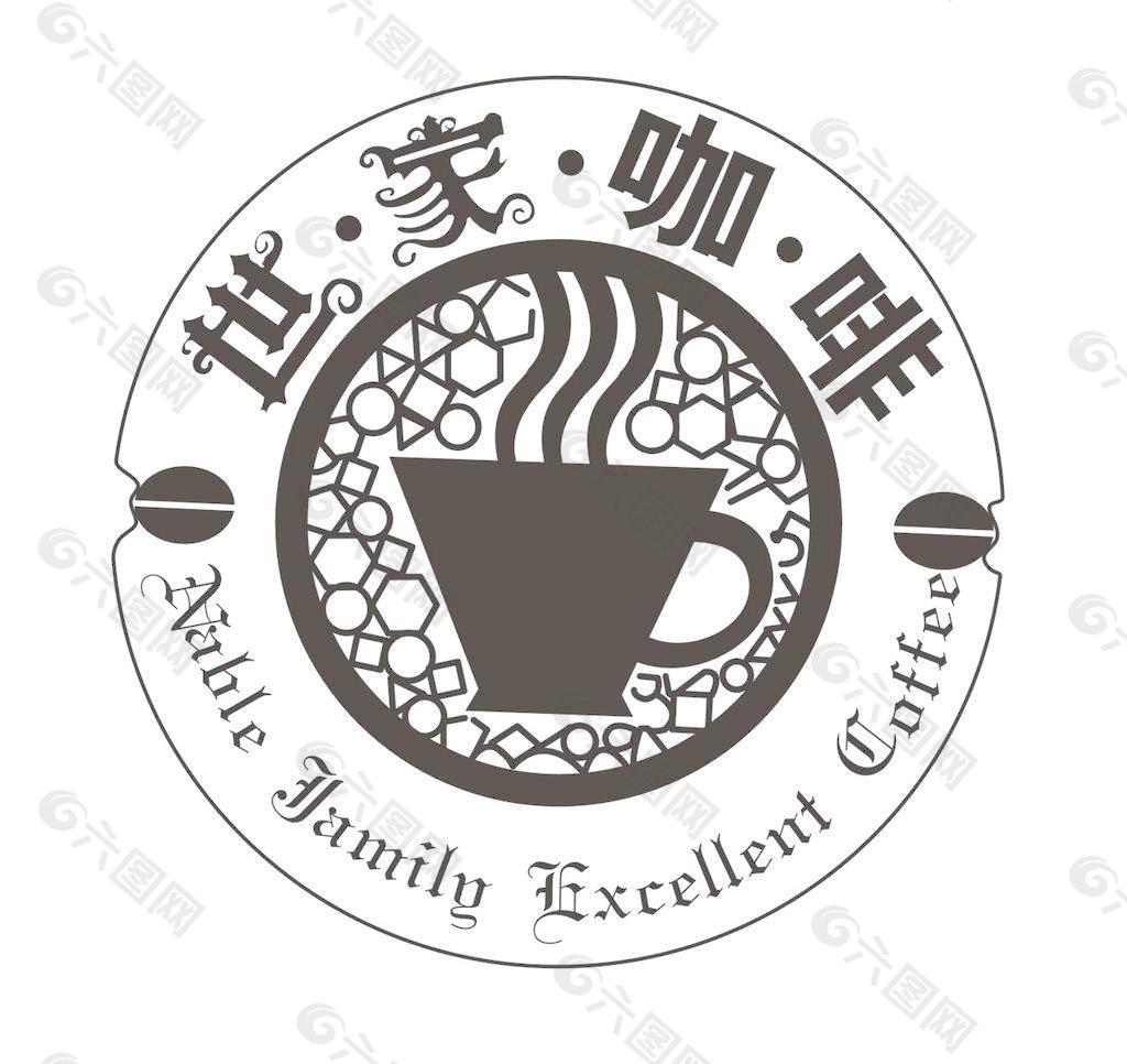 世家咖啡标志图片