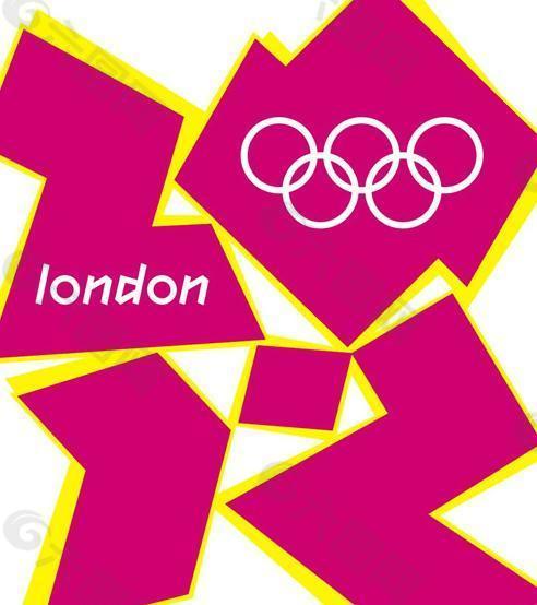 2012年伦敦奥运会会徽矢量素材