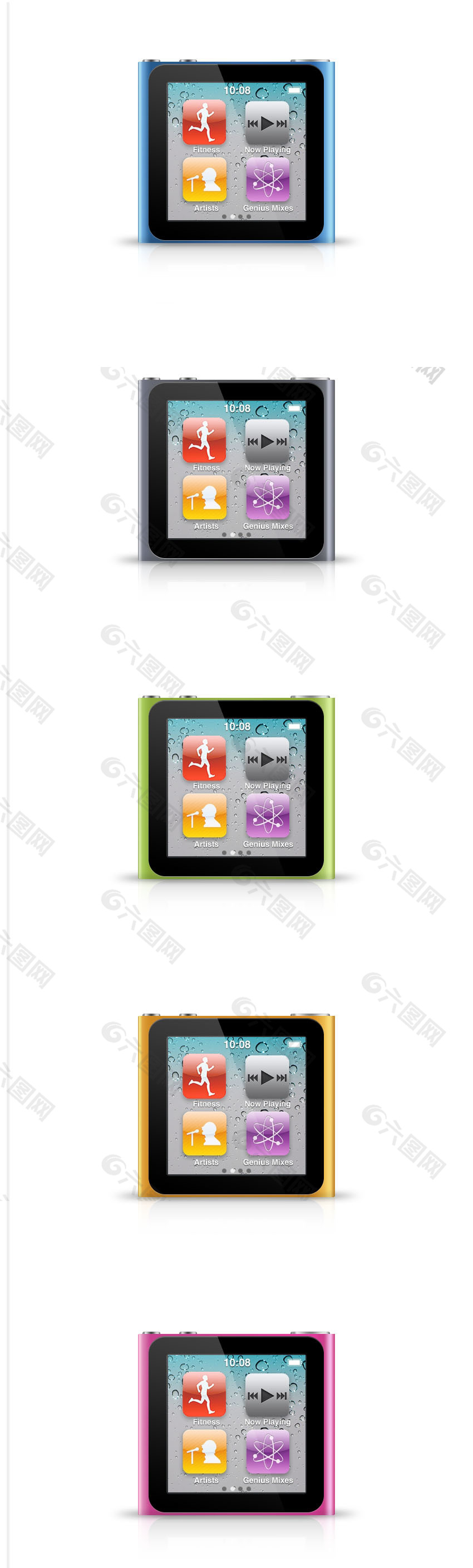 ipod nano 6代图标