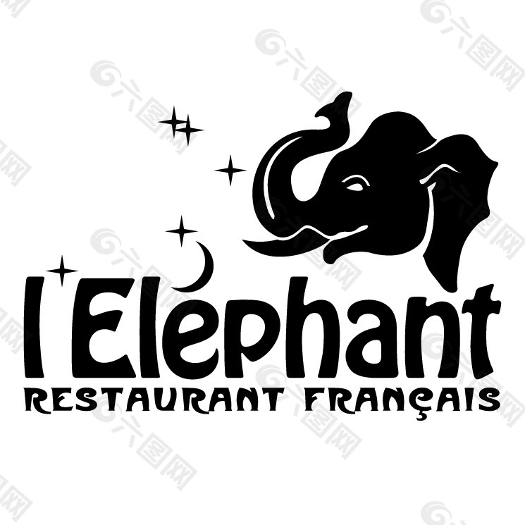 大象正面logo图片
