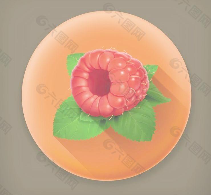 桑葚水果icon图标图片