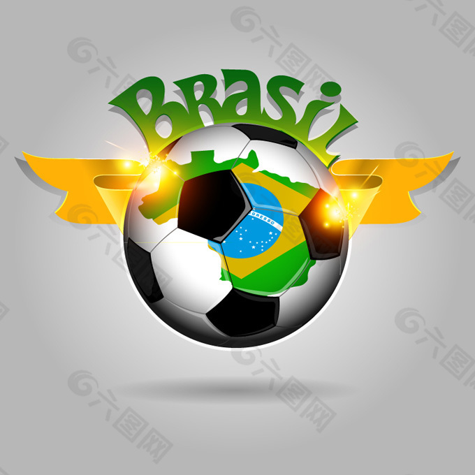 巴西世界杯主题元素