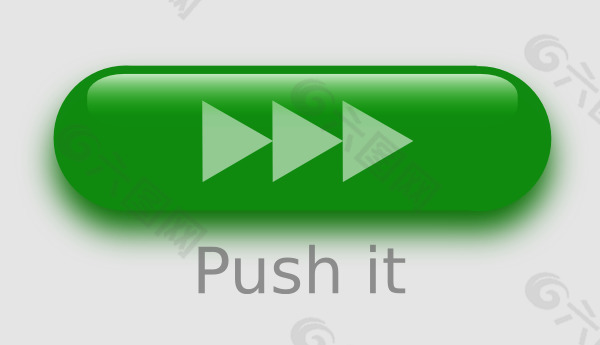 Aqua按钮管绿色剪贴画