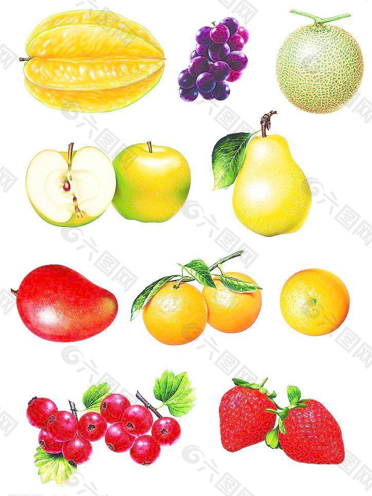 分层水果图片