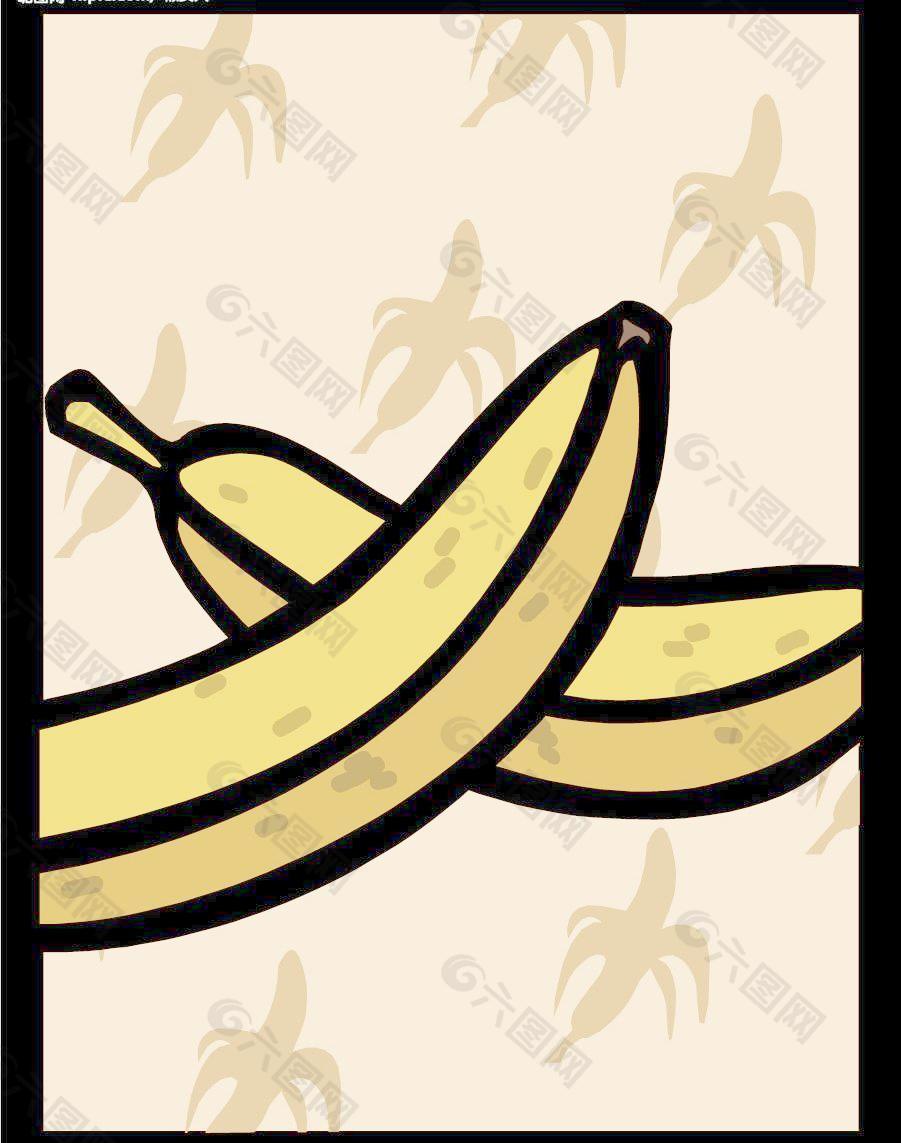 矢量香蕉图片